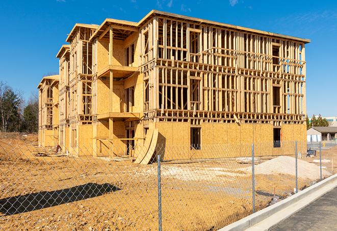 a long-lasting temporary fence helping to keep construction zones safe in San Pedro